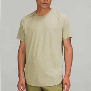 Lululemon Drysense Training Short Sleeve Green Shirt Medium